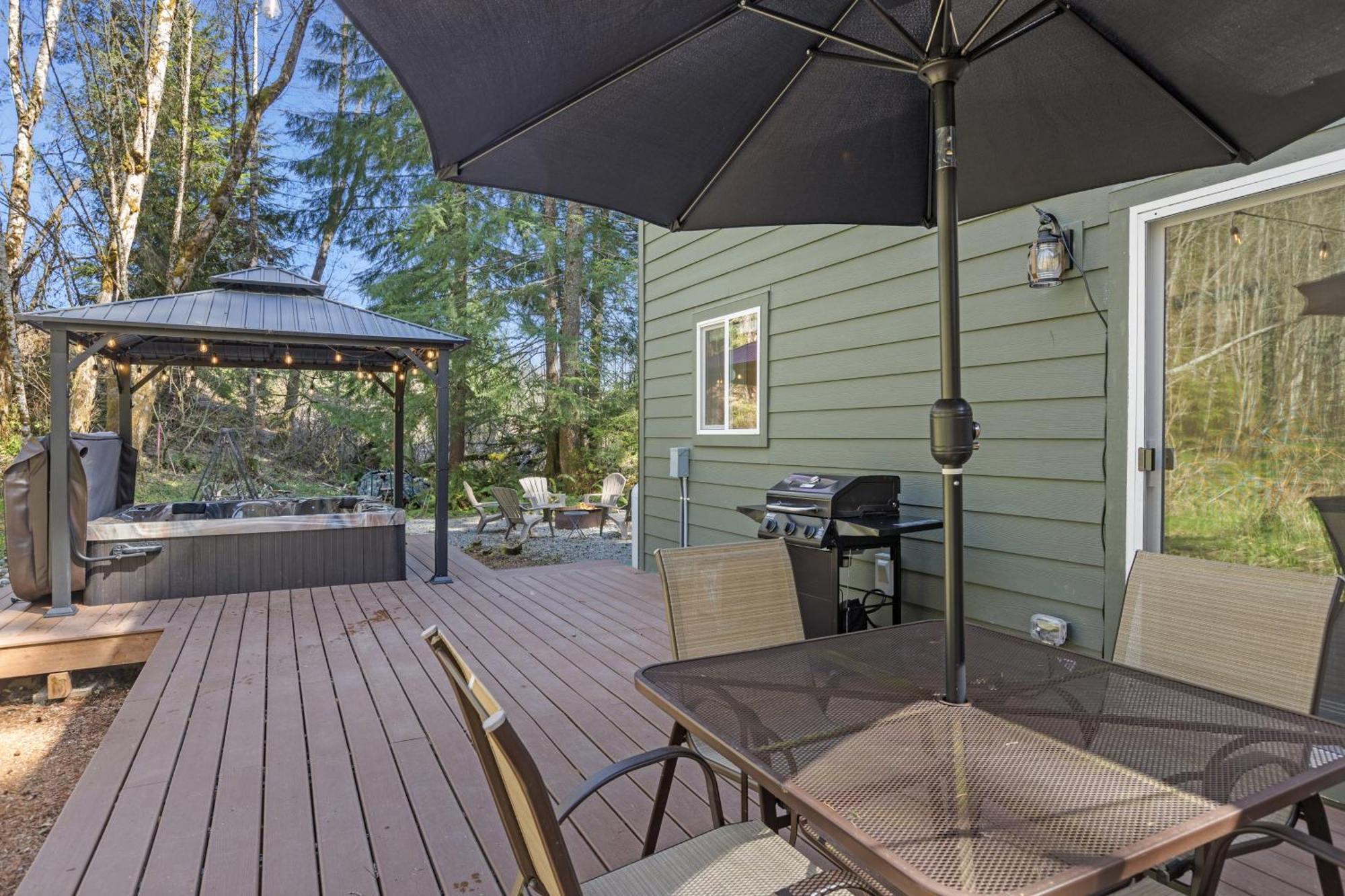 Villa Hikers Haven With Hot Tub - Near Mt Rainier! Ashford Exterior foto