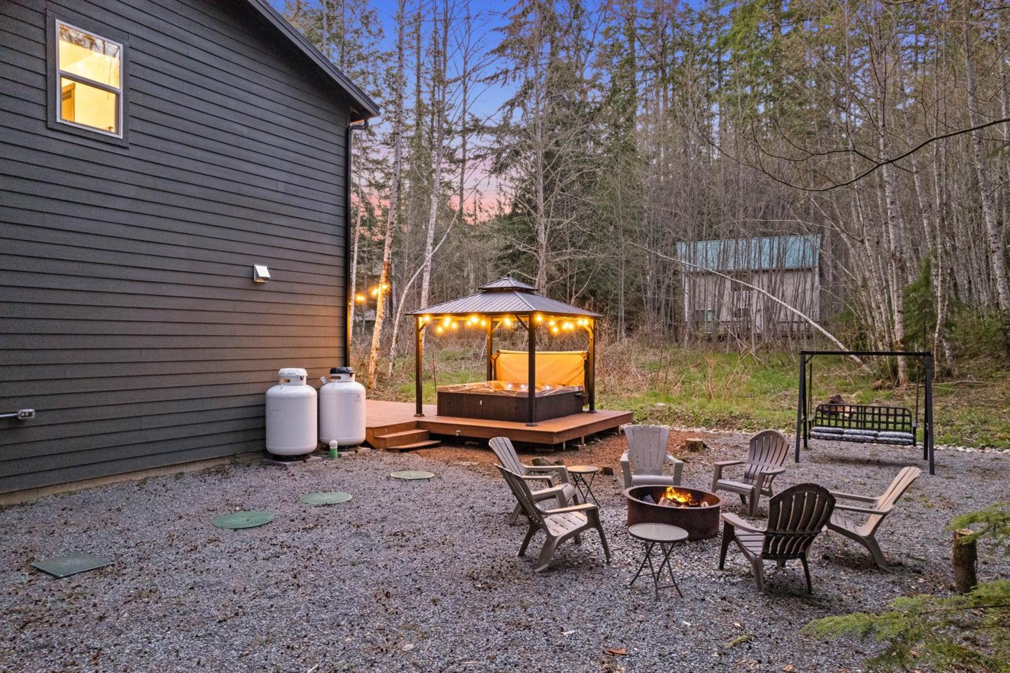 Villa Hikers Haven With Hot Tub - Near Mt Rainier! Ashford Exterior foto